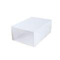 EF Durable Plastic Drawer Boxes Case Transparent Shoes Box Home Organizer.