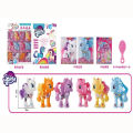My Little Horse 12 PVC Box Horse With Comb Princess Model Twilight Sparkle Figure Set (1pc). 