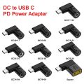 USB C Type C PD Converter Universal Laptop Power Adapter Connector DC Plug Power Adapter for Dell Asus Lenovo Notebook. 