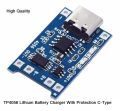 TYPE-C PORT TP4056 TP-4056 5V 1A Type-C USB With Battery PROTECTION Charger Circuit Adapters Module Li-Ion Lithium Lipo 18650 AA AA Battery Charging Protection Board . 