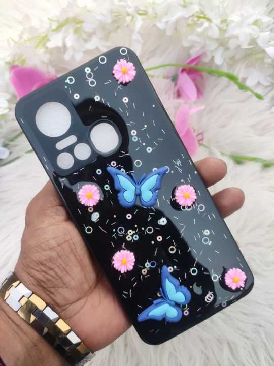 New%20ladies%20back%20cover%20For%20Itel%20Vision%205%20/%20ITel%20S18%204g%20-%20butterfly%20phone%20case%20-%20Image%205