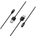 Black Magnetic Charger Cord for Aftershokz Aeropex AS800, Shokz OpenRun Pro,OpenRun,OpenComm Bone Conduction Headphones. 