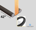 Best Door Bottom, Door Gap, Door Foam, Door Stopper Sealing Strip 42 Inch Long. 