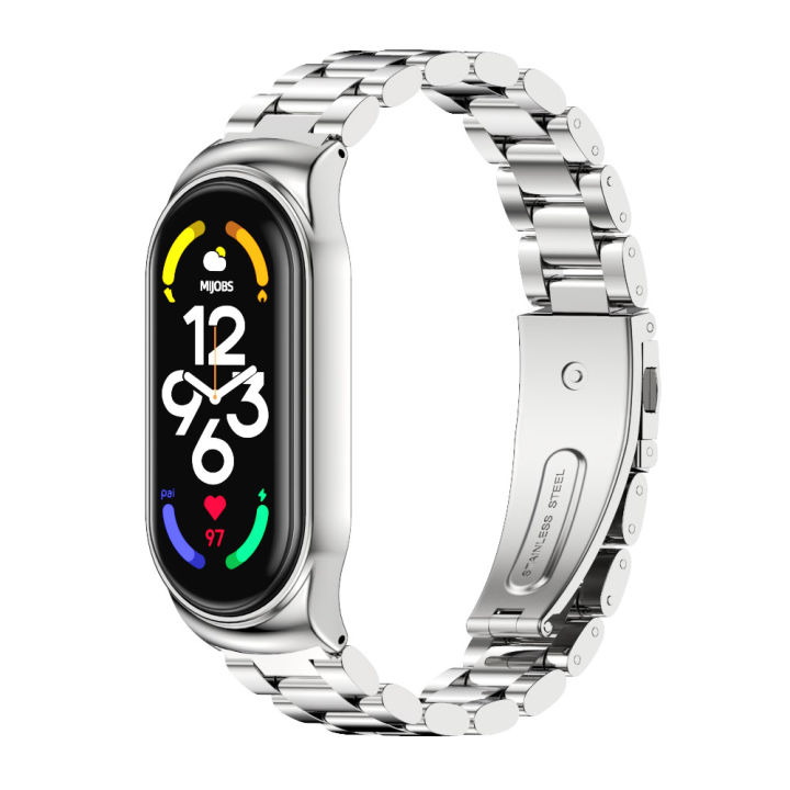 Metal%20Strap%20for%20Mi%20Band%209%208%207%206%205%204%20Stainless%20Bracelet%20for%20Xiaomi%20Mi%20Band%209%20Strap%20for%20Mi%20Band%208%20Mi%20Band%207%20Wristband%20Accessories%20-%20Image%205