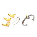 Baoer Guitar Thumb Finger Picks Bracelet Acoustic Folk Guitar Plectrum Electric Guitar Picks Musical Instrument Accessories Adjustable Metal Thumbpicks.
