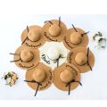 Custom Name Floppy Hats with Black Ribbon Honeymoon Beach Hat Personalized Summer Party Wide Brim Sun Hat Bachelorette Gift.