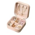 Fashion Portable Travel Accessories Antioxidant Compact Ring Earrings Jewelry Box Jewelry Organizer. 
