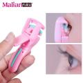 Marianne Mini Eyelash Curler Plastic Portable Curl Without Eyelid Pinching contains 2 pads 7562. 