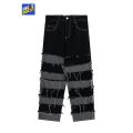 Tassel Pants Men's Fashion Brand Pendant Wide Leg Hip Hop Lazy Wind Jeans Couple's Pants Loose Jeans Men. 