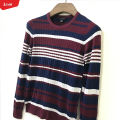 Womens Knitted Long Sleeve Striped Crew Neck Sweater Pullover Tops Jumpers For  Ladies From Levin. 