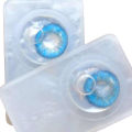 Bella Contact Lens Natural Cool Blue.