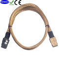 LONRIONSAS#Internal Data Cables 36-pin Mini-SAS sff8087 cable to sff8087 with Copper Mesh Double shielding cable.