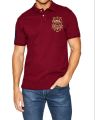 RL Men's Custom Triple Pony Embroidered Short-Sleeved Polo Shirt. 