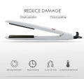 Ubeator -Arc panel Five-Gear Professional Hair Straightener Flat Iron Wave Straightening Iron Salon Tool-501-White-Black. 