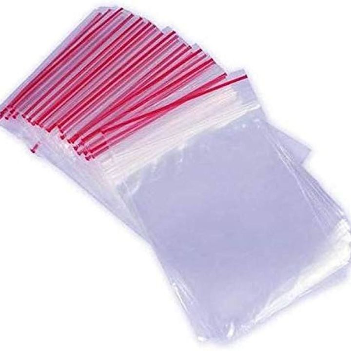 Zipper poly bag 8*10 inch 100 pcs