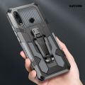【User-friendly】 Vantime for Huawei Y9 Prime 2019 belt clip case kickstand slim phone cover. 