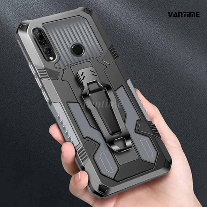 %E3%80%90User-friendly%E3%80%91%20Vantime%20for%20Huawei%20Y9%20Prime%202019%20belt%20clip%20case%20kickstand%20slim%20phone%20cover%20-%20Image%204