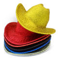 Sequined Cowboy Hats Fancy Performance Headwear Glitter Cowboy Hats Party Cool Jazz Hat European And American Sequins. 
