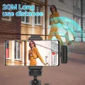 Ulanzi J12 Wireless Lavalier Microphone System Audio Video Voice Recording Mic for iPhone Or Android Mobile Phone Laptop PC Live. 