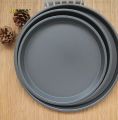 3 pieces Set Pizza Tray (8,10 & 12 inch) Non Stick / Oven Proof Heavy Duty High Quality Pizza Pan / Mold.