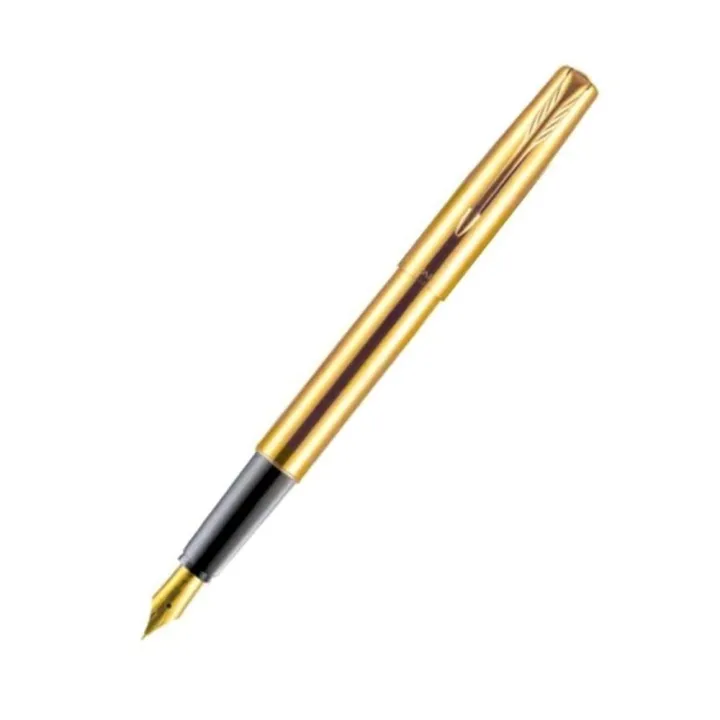 PARKER%20Frontier%20Gold%20Fountain%20Pen%20Fine%20Nib%20-%20Image%202