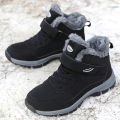 【selevn roind】 Boots Men's Women Slip On Winter Shoes For Men Waterproof Ankle Boots Winter Boots Male Snow Botines 2023 Black Botas Femininas.
