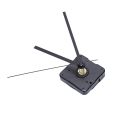 2Pcs Clock Mechanism Diy Kit Mechanism for Clock Parts Wall Clock Quartz Hour Minute Hand Quartz Clock Movement Home Decoration - Black & Black + Gold - Black & gold & black. 