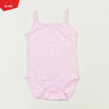 Girls Organic Cotton Sleeveless Camisole Rompers From Levin. 