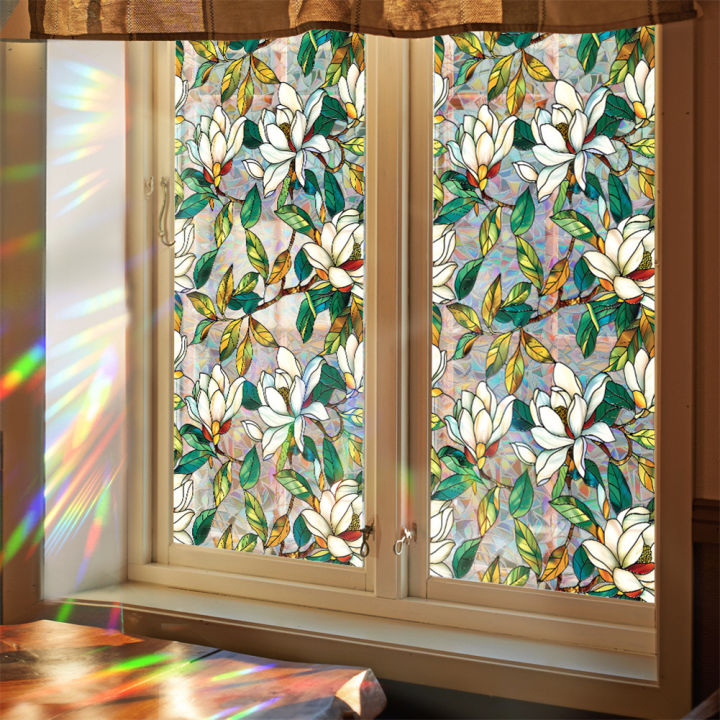 GC%20Static%20Cling%20Decorative%20Window%20Film,%20Vivid%20Plant%20Flower%20Stained%20Glass%20Window%20Decals%20Sticker%20Non-Adhesive,%20Sunscreen%20Window%20Clings%20For%20Living%20Room%20Kitchen%20-%20Image%208