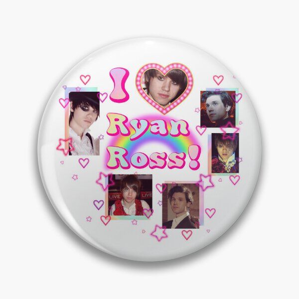 I Heart Ryan Ross Soft Button Pin Clothes Fashion Creative Lover Hat Decor Women Metal Funny Jewelry Brooch Lapel Pin Collar