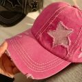 Retro Y2K Star Washed Denim Hole star Baseball cap Snapback Hats Autumn Summer fishing Hat Men Women Caps Casquette hats Gorras. 