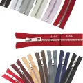 40-80cm (15-31 inch ) Metal Open-End Zip Zipper 5# For Apparel Outerwear Tailor Sewing Crafts Alloy Zippers Accessories 12 Color. 