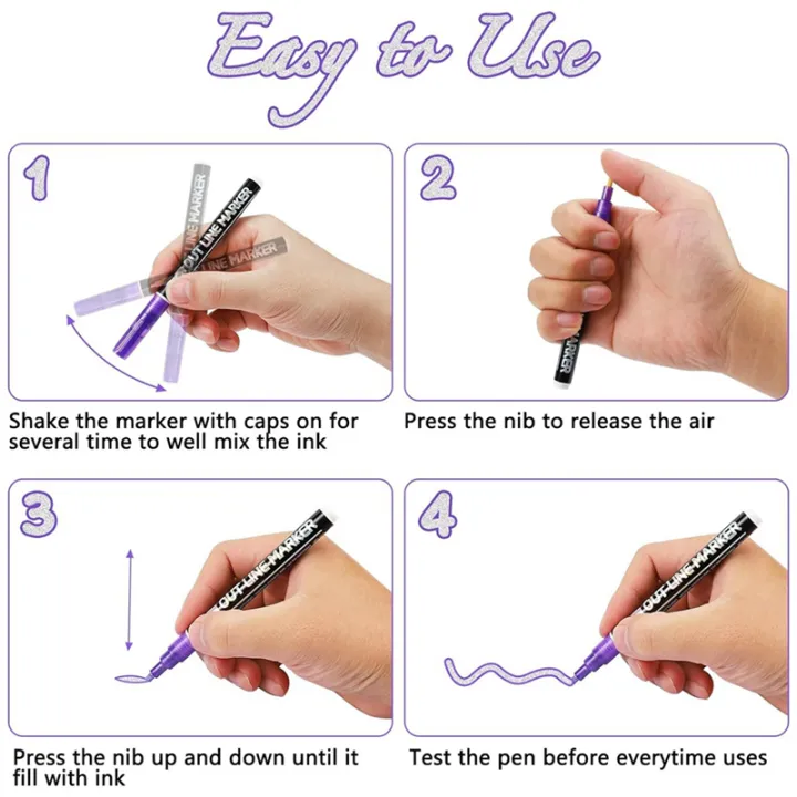 Shimmer%20Markers%20Doodle%20Outline%20Dazzles:%2020%20Colors%20Metallic%20Double%20Line%20Glitter%20Pen%20Set%20Super%20Squiggles%20Sparkle%20Dazzlers%20Multicolor%20-%20Image%207