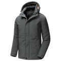 Men Winter Long Casual Thick Fleece Hooded Waterproof Parkas Jacket Coat Men Outwear Fashion Pockets Parka Jacket 46-58.