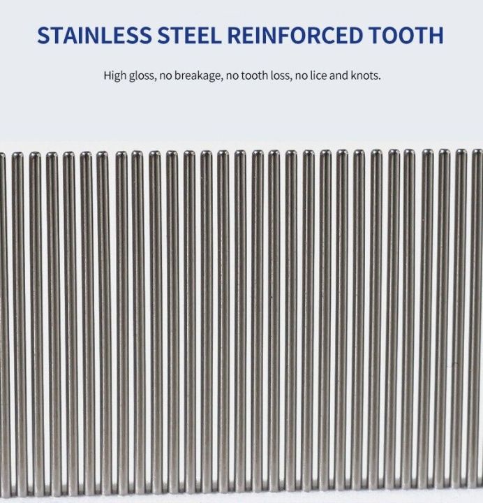 Pet%20Stainless%20steel%20grooming%20Combs%20Hair%20Brush%20Shedding%20flea%20lice%20Trimmer%20-%20Image%205