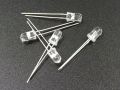 5Pcs- 5mm TRANSPARENT LED IR Transmitter LED Sensor 5mm 940nm IR LED Lights Infrared Transmitters RX LED Sensor Lights 5mm For Electronics TV Camera Remote Control. 