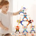 DIY Montessori Toys Balance Doll Building Blocks Board Stacking High Blocks Play Games Early Educational Toys For Children Kids. 