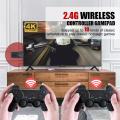 Portable 4K TV Video Retro Game Console 2.4G Wireless Controller Family Game Stick Built-in 10000+ Classic Games. 