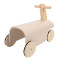 Baby Walker Mute 4 Wheel Support Ride On Toy Wooden Non Slip Delicate Surface Exercise Hand Eye Coordination for Children for Home. 