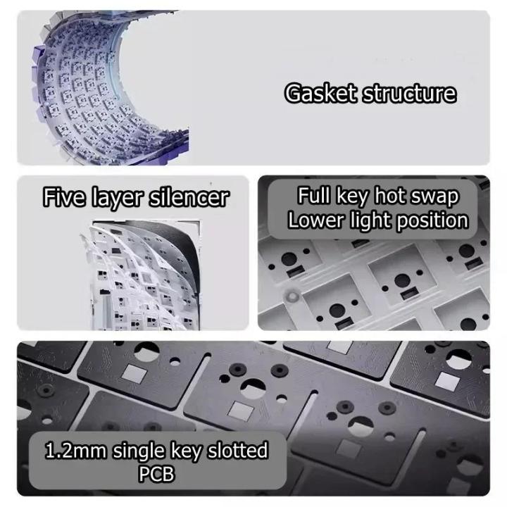 Ajazz%20Ak820%20Mechanical%20Keyboard%20Customized%20Wired/Three-Mode%20Hot%20Swapsoft%20Gasket%20Structure%20Rgb%20Backlit%2075%25%20Keyboard%20Portable%20Gift%20-%20Image%203