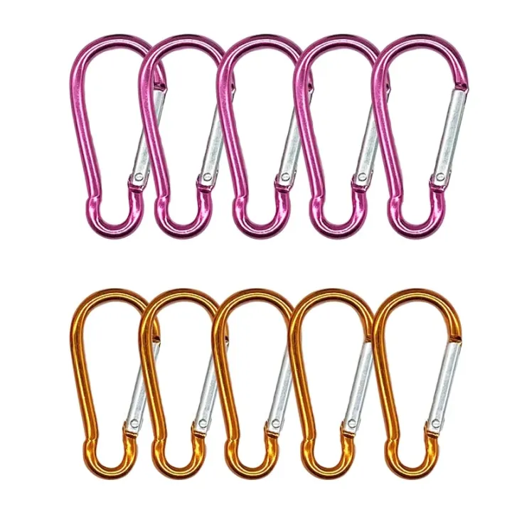 1-15PCS%20Spring%20Clasp%20Hook%20Aluminum%20Alloy%20Carabiner%20Spring%20Snap%20Clip%20Hooks%20Keychain%20Climbing%20Carabiner%20For%20Key%20Camping%20Tools%20-%20Image%204