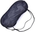 Eye Mask Black Shade Blindfold Eye Patch Night Economic Sleep & Snoring - Black.