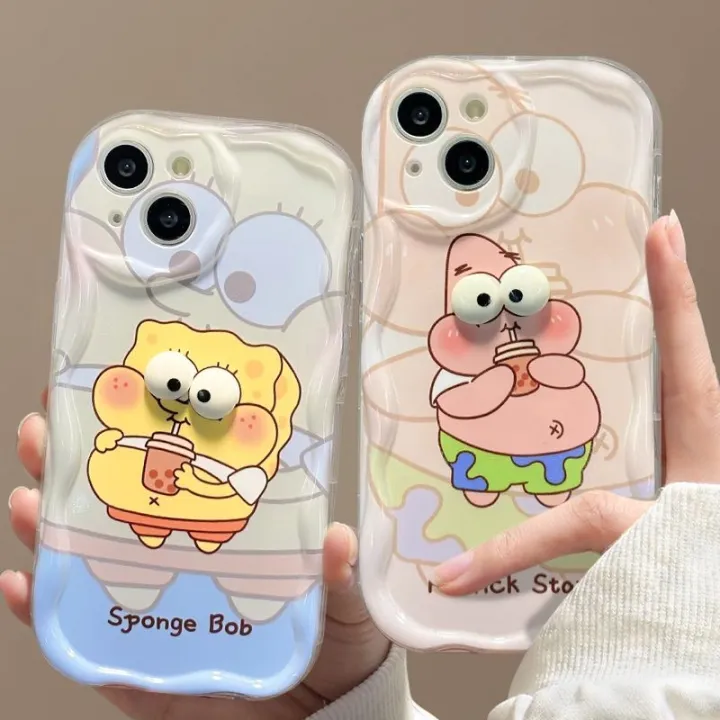 Big%20Eyes%20SpongeBob%20Cartoon%20TPU%20Soft%20Phone%20Case%20For%20iPhone%2011%2012%20Mini%2013%20Pro%20Max%2014%20Pro%2015%20Pro%20X%20XS%20Max%20XR%207%208%20Plus%20With%20Pendant%20-%20Image%205
