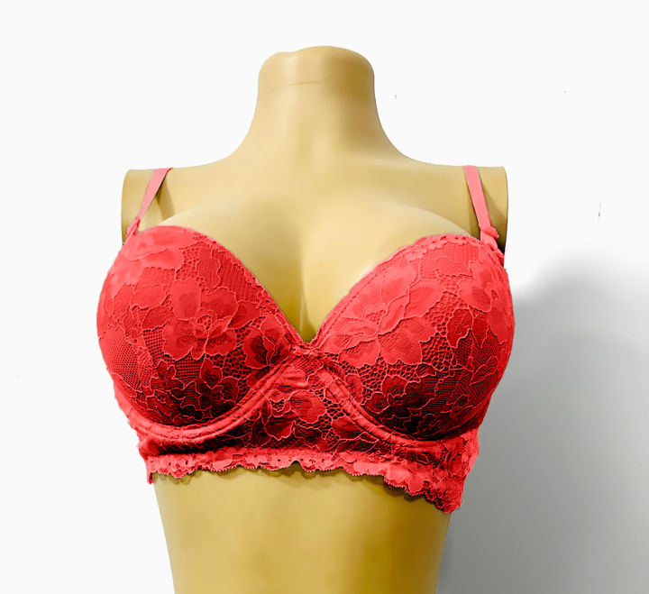 Ultra Comfortable Cotton Women's Padded Bra, Wireless, Soft Cup Bra - Available in Sizes 32, 34, 36, 38 and 40