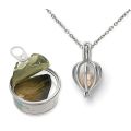 Wish Pearl Necklace Gift Set | Best Gift for Valentine | Love Pearl | DIY Necklace Kit | Gift For Girls/Women by kulsoom creations.