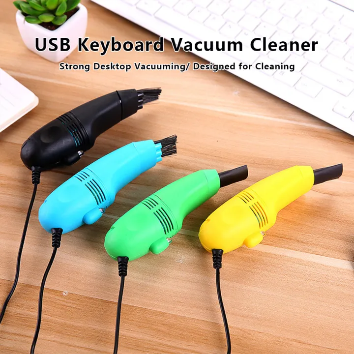 Creative USB Keyboard Vacuum Cleaner Portable Mini Handheld USB Vacuum Cleaner Keyboard Cleaner (Green)