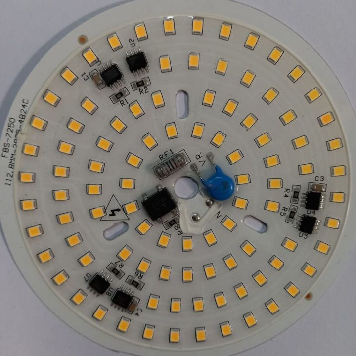 WARM%20WHITE%20Waterproof%20112mm%20ROUND%20White%2050W%20DIRECT%20AC%20220V%2050Watt%20LED%20Light%20Bulbs%2096Pcs%20Warm%20White%20SMD%20LED%20Light%20Plate%20With%20MOV%20Integrated%20IC%20Driver%20-%20Image%205