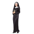 Halloween Men Priest Cosplay Costumes For Women Clothes Carnival Nun Long Robes Religious Catholic Church Clothing Missionary. 