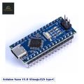 Arduino Nano 3.0 ATmega328P Type-C USB CH340 Controller Board Compatible to Arduino Nano CH340 USB Driver Nano V3.0 ATmega328. 