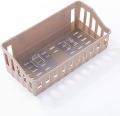 Bathroom Storage Shelf plastic toilet bathroom wall hanging storage rack basket no trace stickers. 